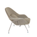 Cashmere သိုးမွှေးမှ Saarinen အမိဥက္ကChair္ဌ &amp; Ottoman